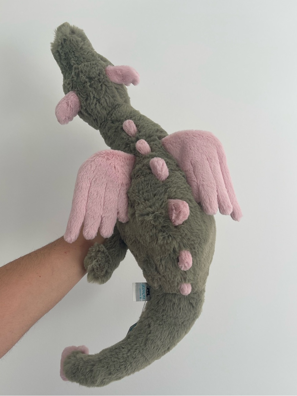 Authentic Jellycat NWT Malachi large dragon